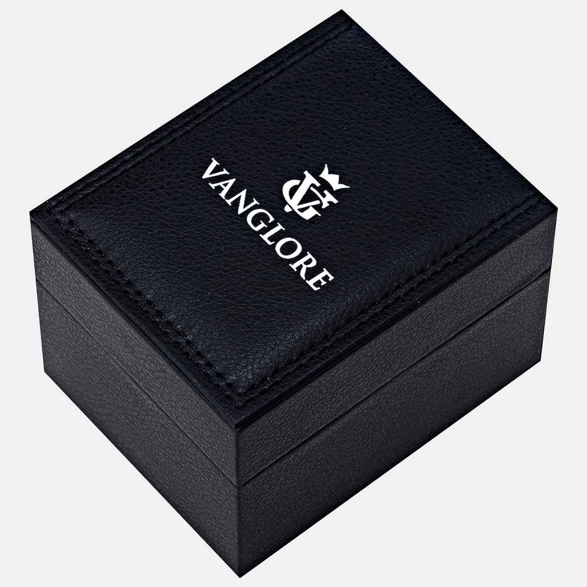 Relógio masculino Vanglore Upclassic prata, 40mm, metal e aço inox, estojo Vanglore